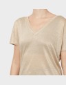 GOLDA SS V-NECK TOP