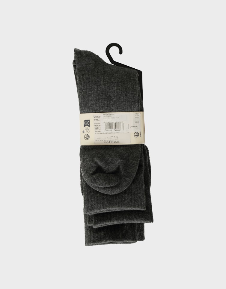3-PACK SOCKS