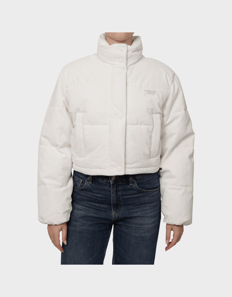 CORD PUFFER JACKET