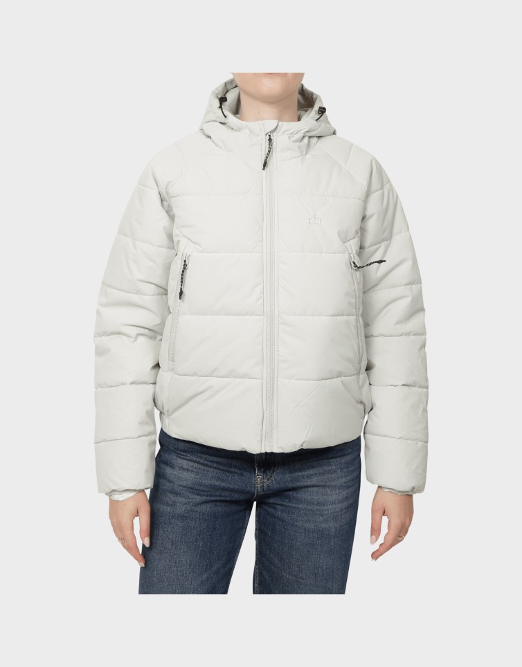 HOODED PUFFER JACKET
