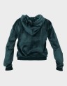 VELVET ZIP HOODIE