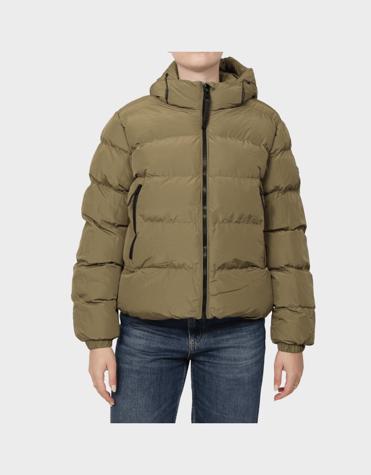 D1 SDSW HOODED SPORTS PUFFER