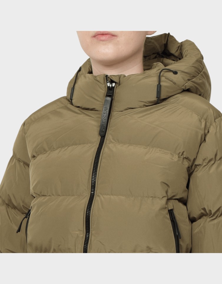 D1 SDSW HOODED SPORTS PUFFER