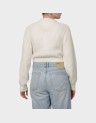 CROP BADGE SWEATER