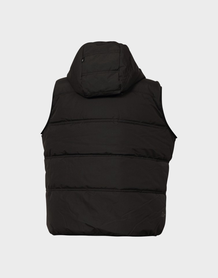 HOODED PUFFER VEST