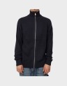 PANNEL KNIT ZIP CARDIGAN