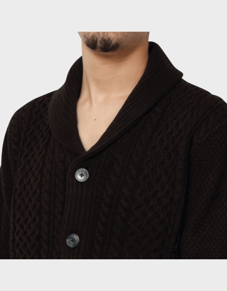 PAUL KNIT SHAWL CARDIGAN