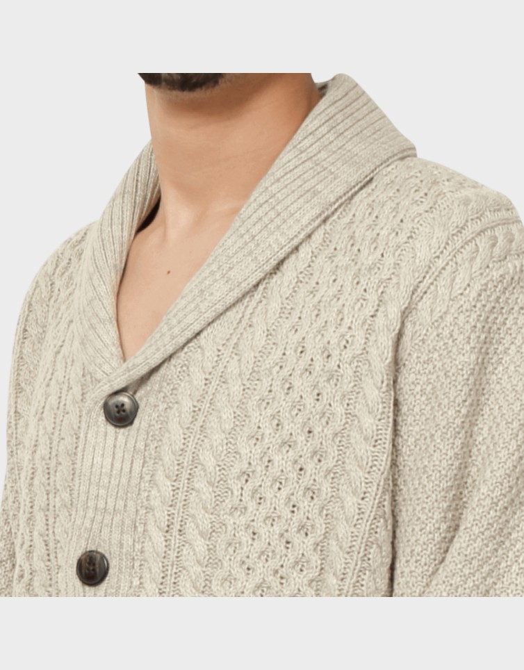 PAUL KNIT SHAWL CARDIGAN
