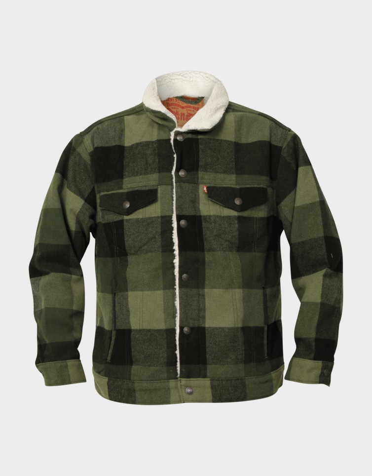 RELAXED FIT PLAID TR