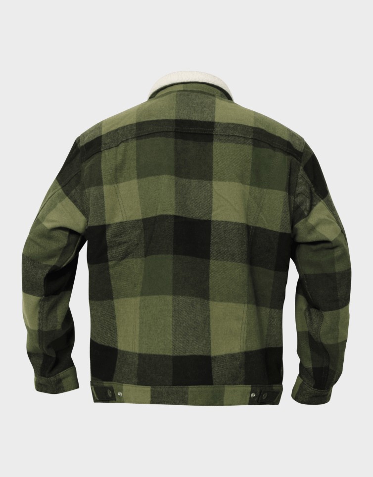 RELAXED FIT PLAID TR