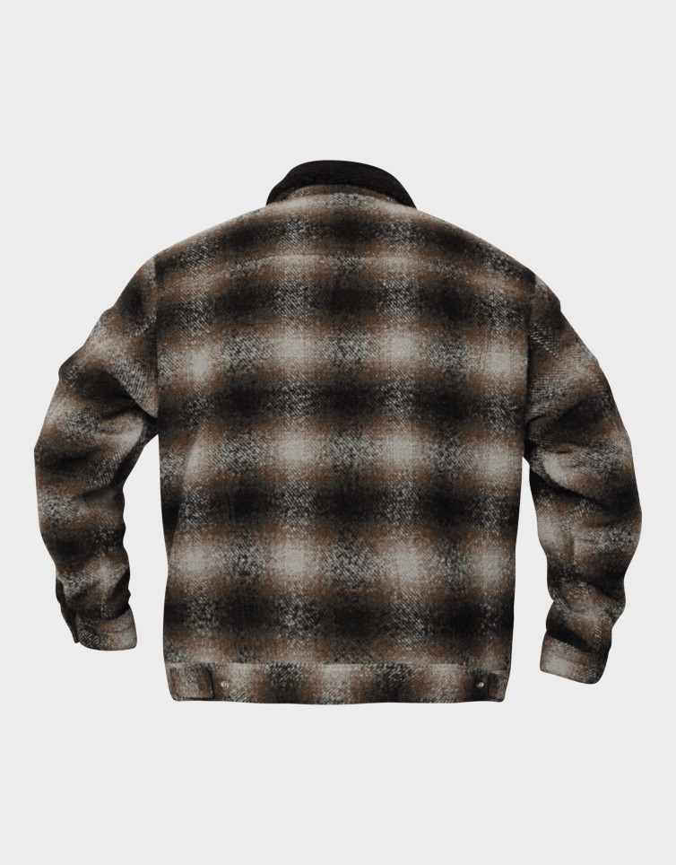 RELAXED FIT PLAID TR
