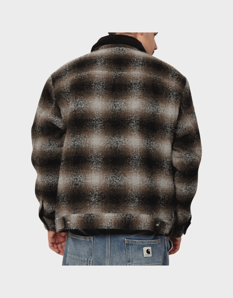 RELAXED FIT PLAID TR