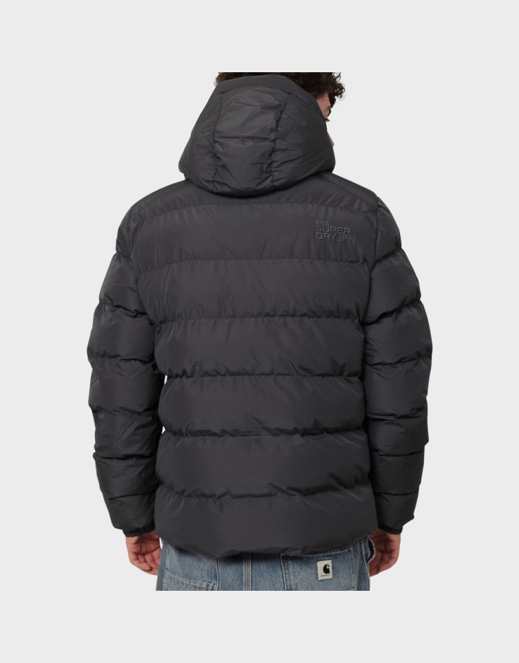 HOODED SPORTS PUFFER JACKET