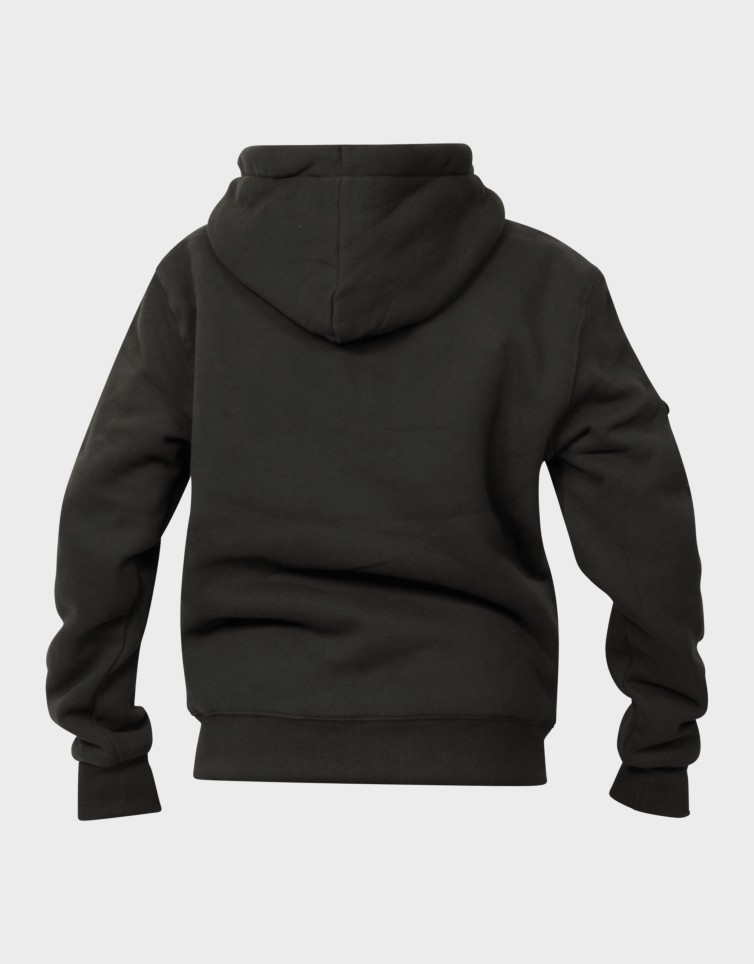 D1 BORG LINED ZIPHOOD