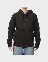 D1 BORG LINED ZIPHOOD