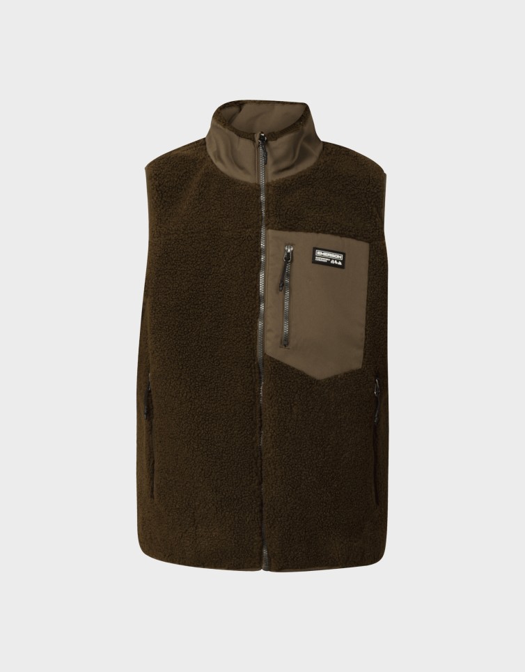 DOUBLE FACE VEST JACKET
