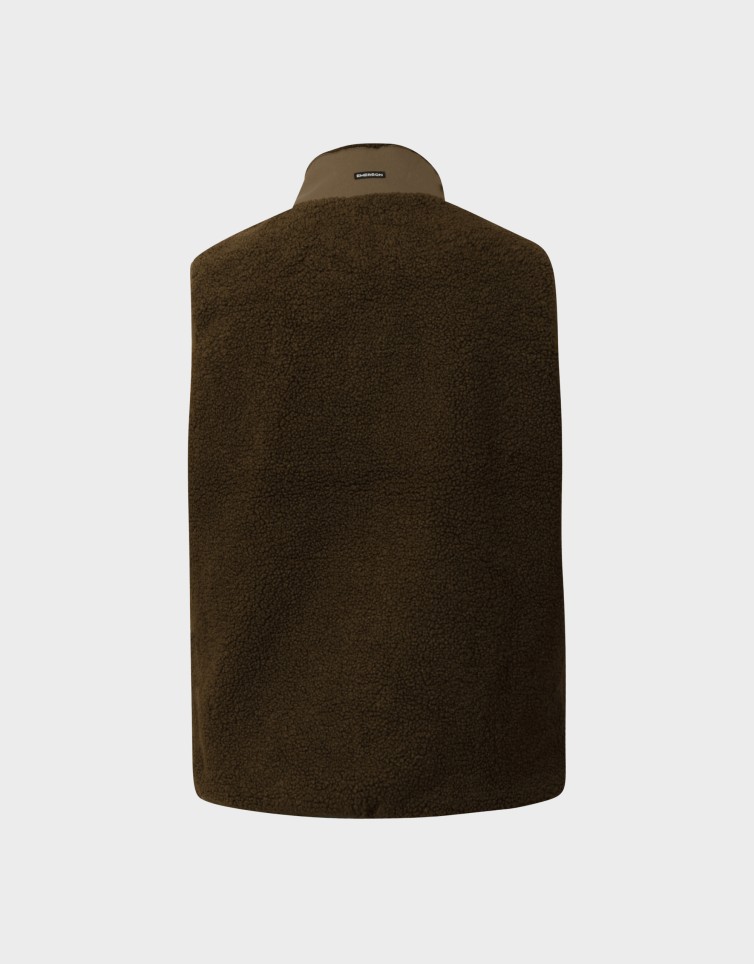 DOUBLE FACE VEST JACKET