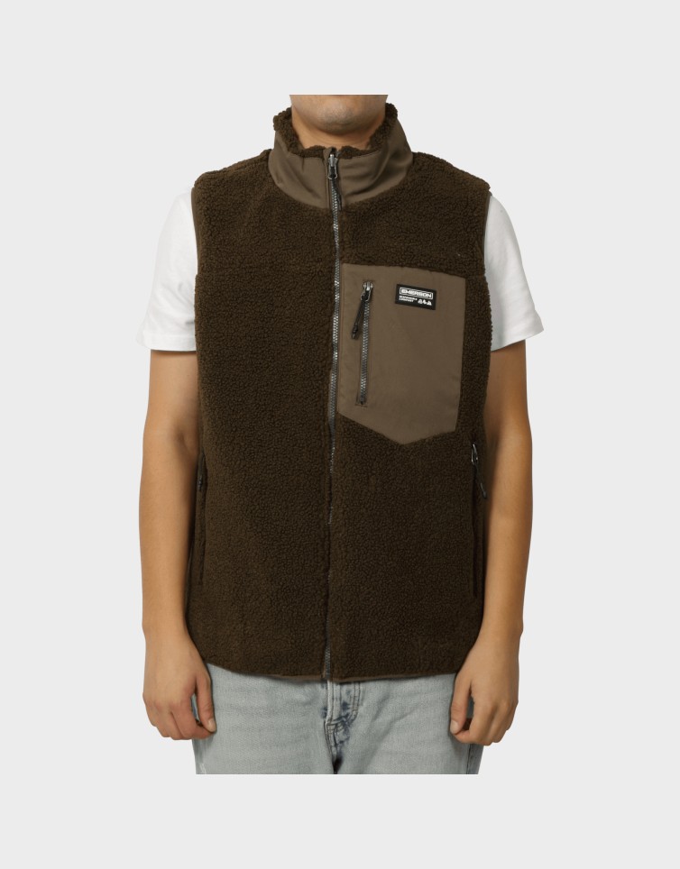 DOUBLE FACE VEST JACKET