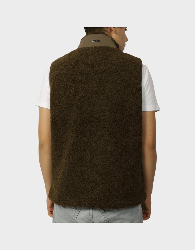 DOUBLE FACE VEST JACKET