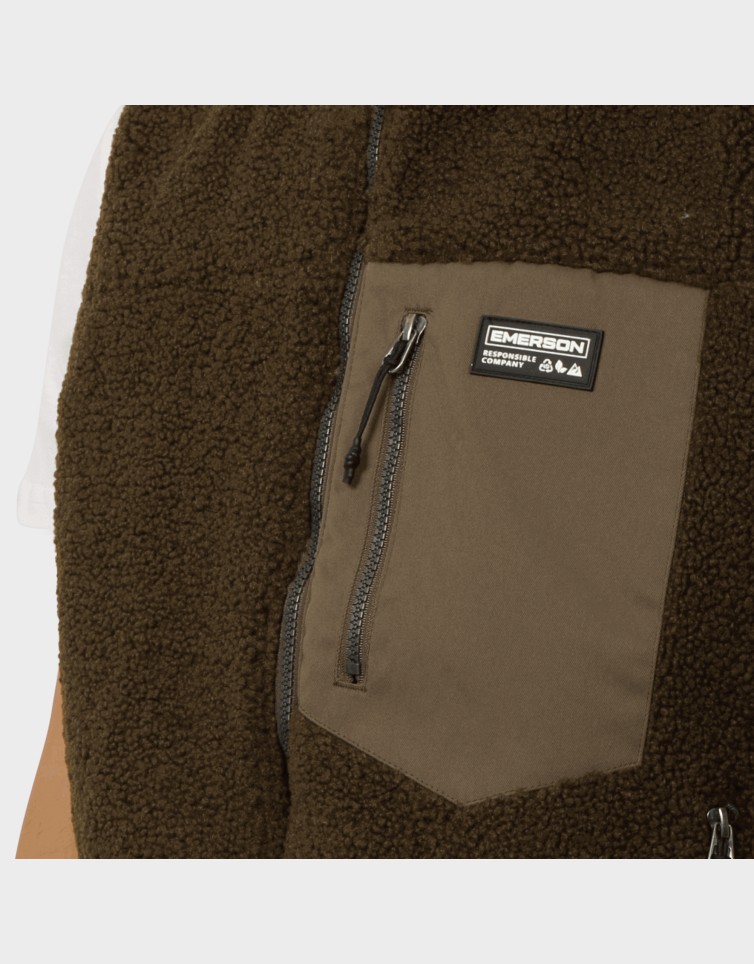 DOUBLE FACE VEST JACKET