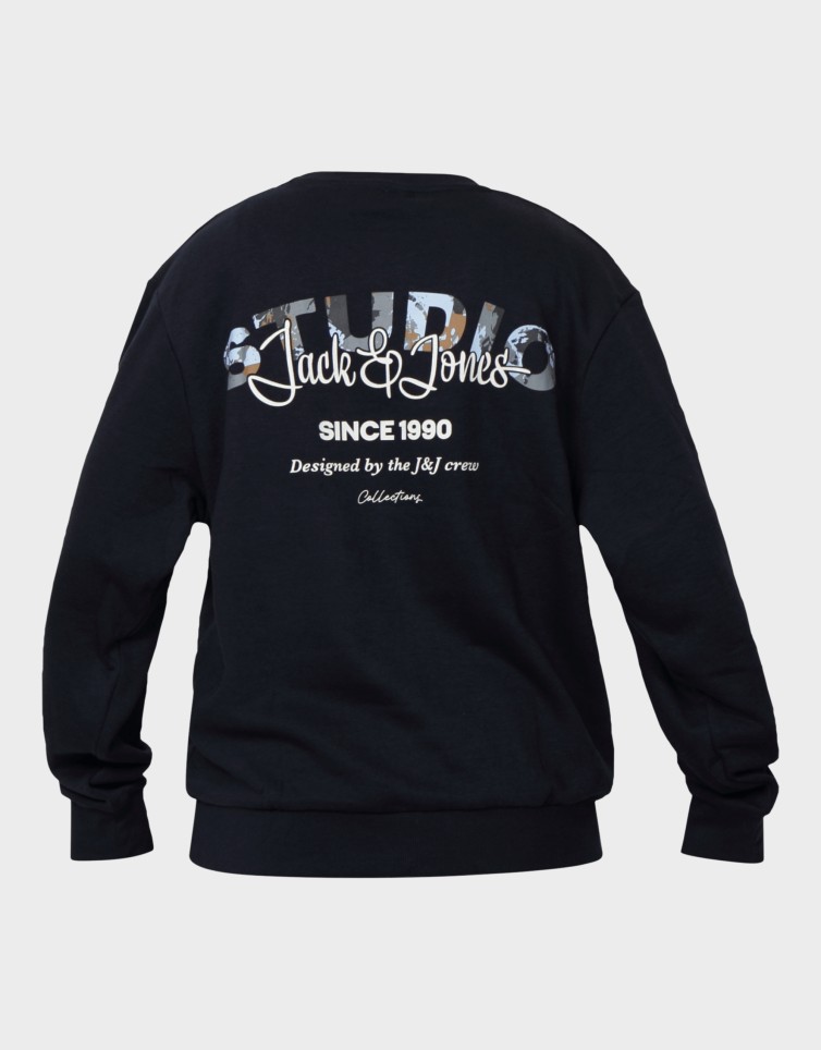 YUKI BACK SWEAT CREW NECK