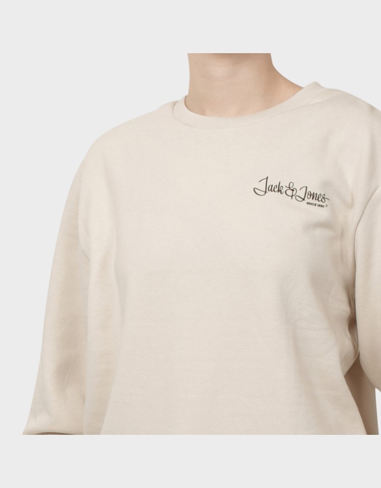 YUKI BACK SWEAT CREW NECK