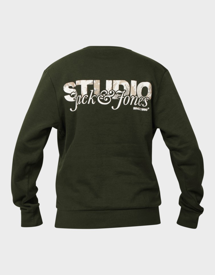 YUKI BACK SWEAT CREW NECK