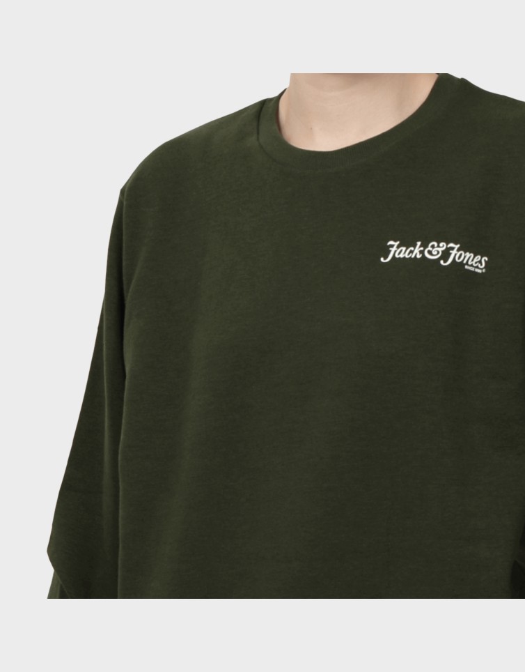 YUKI BACK SWEAT CREW NECK