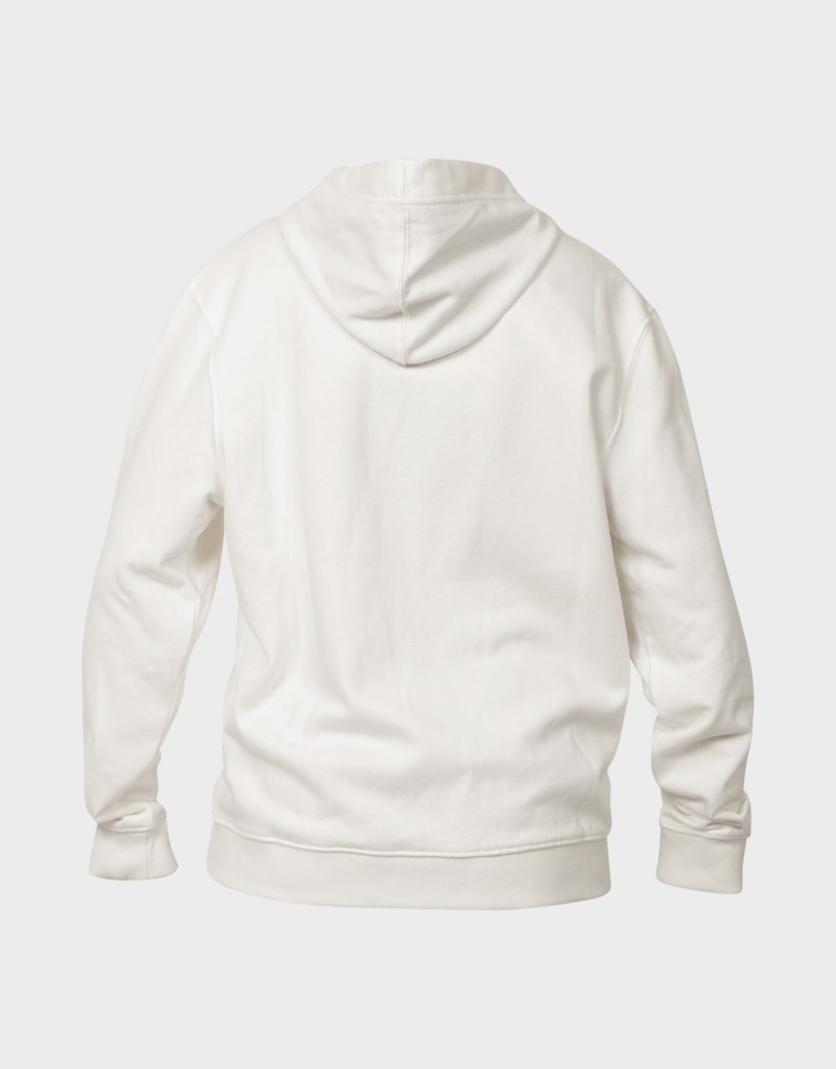 COTTON FLEECE SOLID CARDIGAN