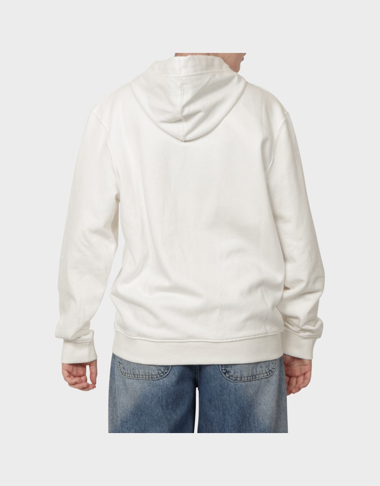 COTTON FLEECE SOLID CARDIGAN