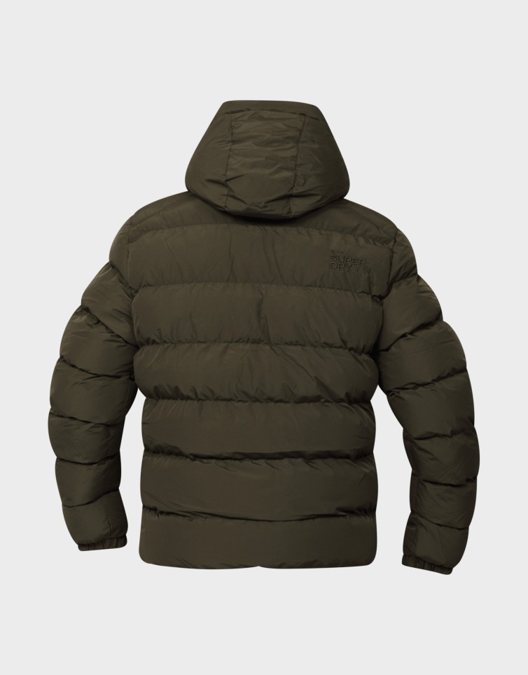 HOODED SPORTS PUFFER JACKET
