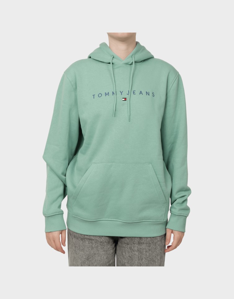 REG LINEAR LOGO HOODIE