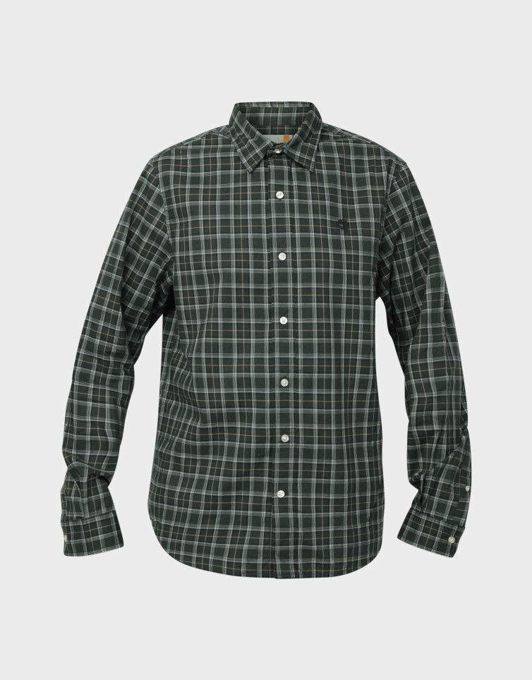 POPLIN CHECK SHIRT