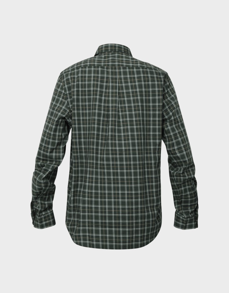 POPLIN CHECK SHIRT