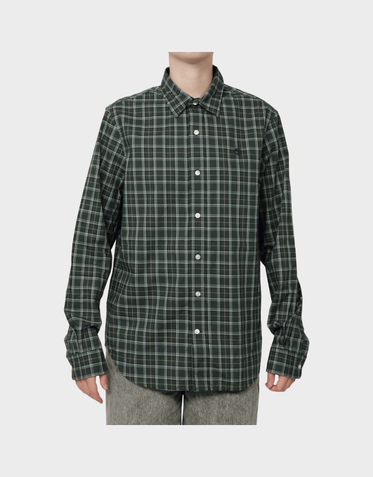POPLIN CHECK SHIRT