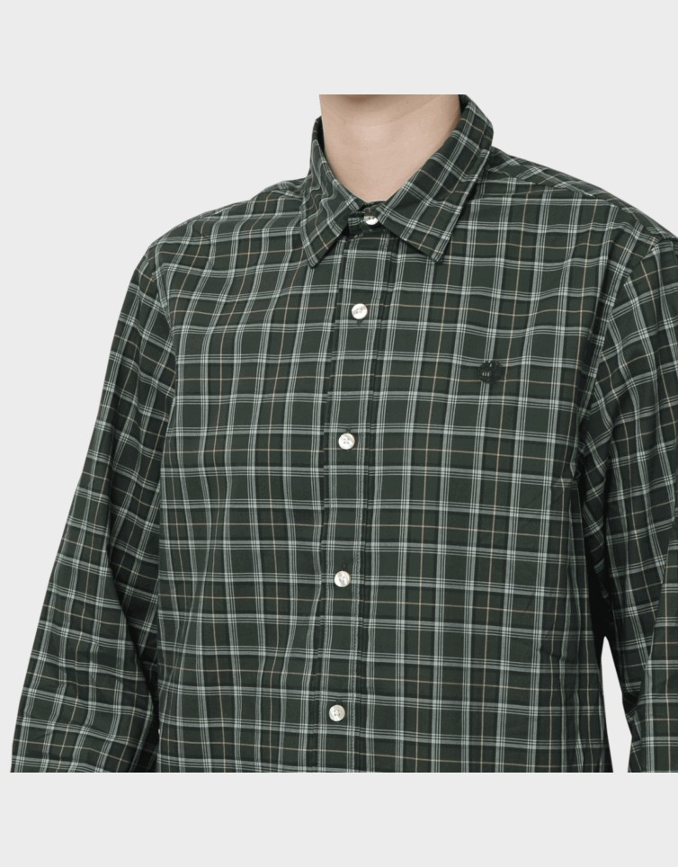 POPLIN CHECK SHIRT