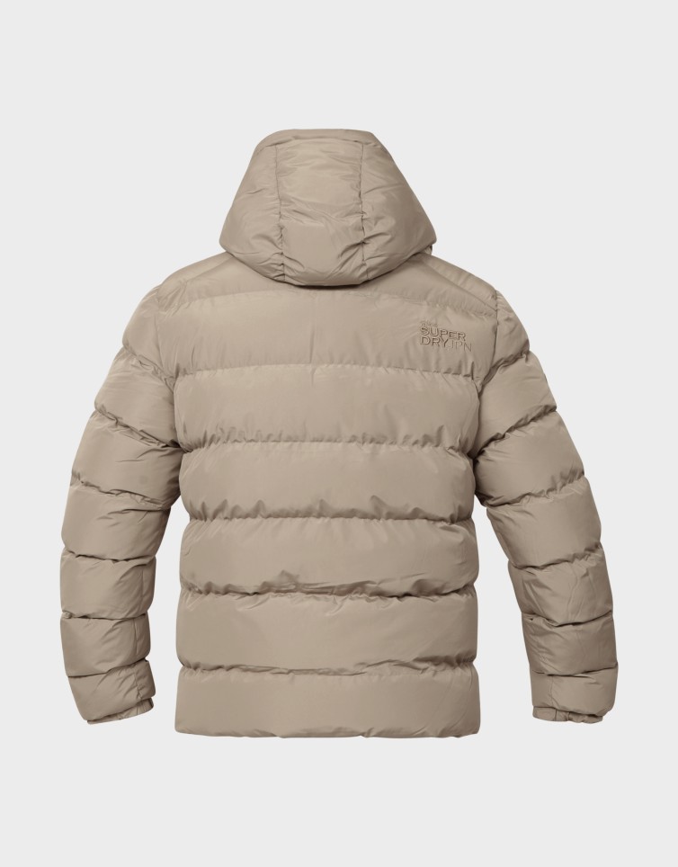 HOODED SPORTS PUFFER JACKET