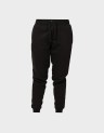 COTTON FLEECE JOGGER SOLID RIB
