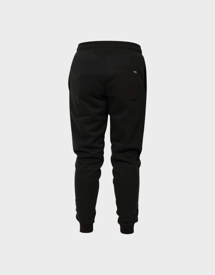 COTTON FLEECE JOGGER SOLID RIB