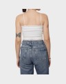 VICKY LACE SEAMLESS CROPPED TOP