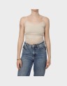 VICKY LACE SEAMLESS CROPPED TOP