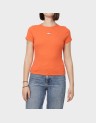 SLIM BADGE RIB TEE