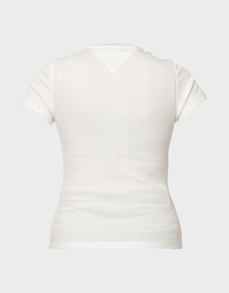 SLIM ESS LOGO RIB TEE