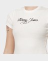 SLIM ESS LOGO RIB TEE