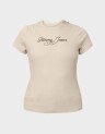 SLIM ESS LOGO RIB TEE