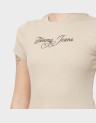 SLIM ESS LOGO RIB TEE