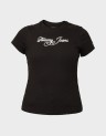 SLIM ESS LOGO RIB TEE