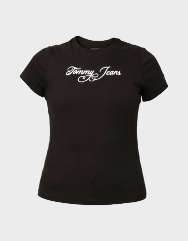SLIM ESS LOGO RIB TEE