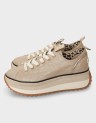JAGGED LACE-UP