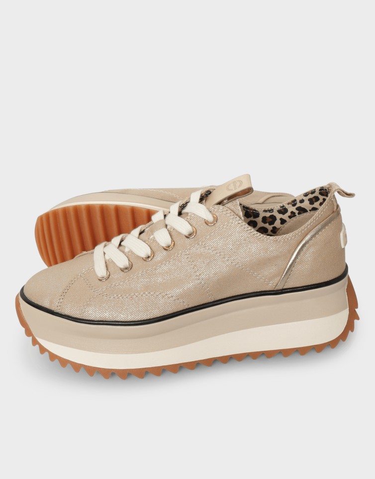 JAGGED LACE-UP